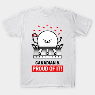 Canadian and Proud of It - Cute and Funny T-Shirt